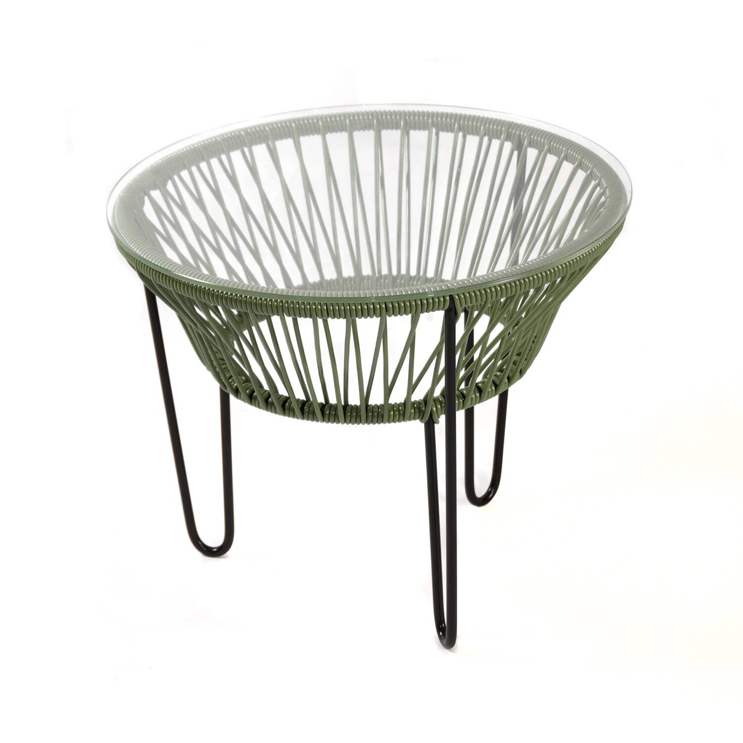 Table basse TOCA vert olive