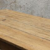 Antique solid oak farm table 180 cm long