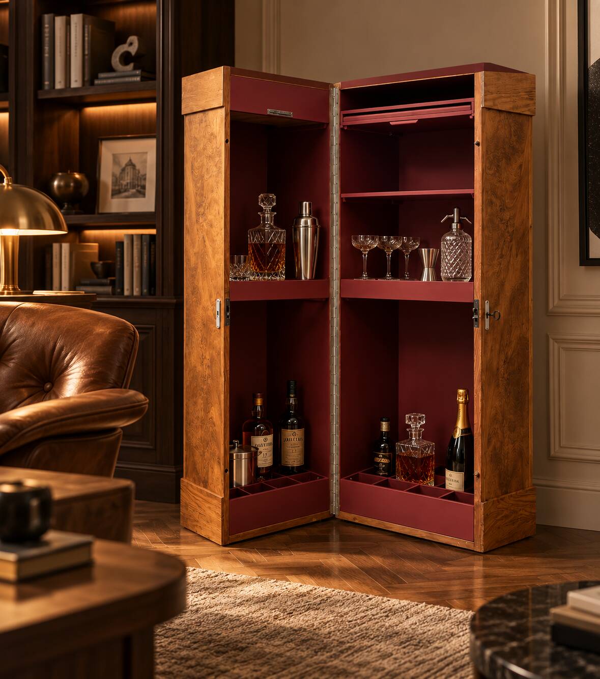 Rare Art Deco bar Prince de Galles – Innovation Paris – 1930s