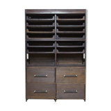 Vintage haberdashery cabinet - 12 trays, 4 drawers