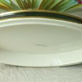 Porcelain gardener of paris period Napoleon III late 19 th floral decoration