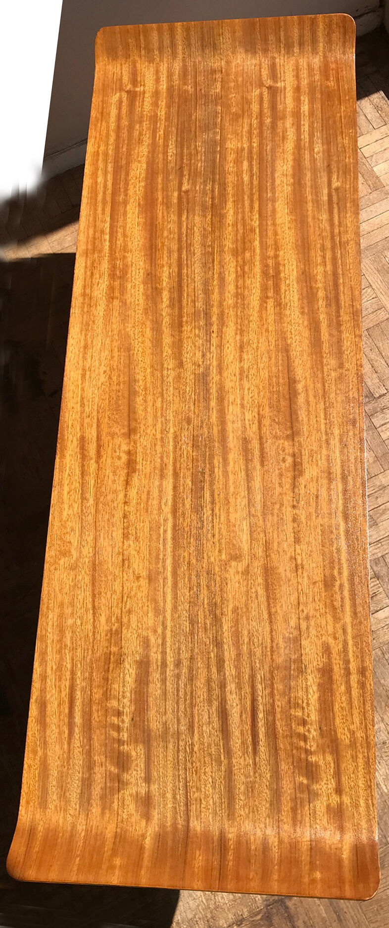 Table basse en teck clair, années 1960