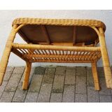 Rattan coffee table