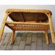 Rattan coffee table