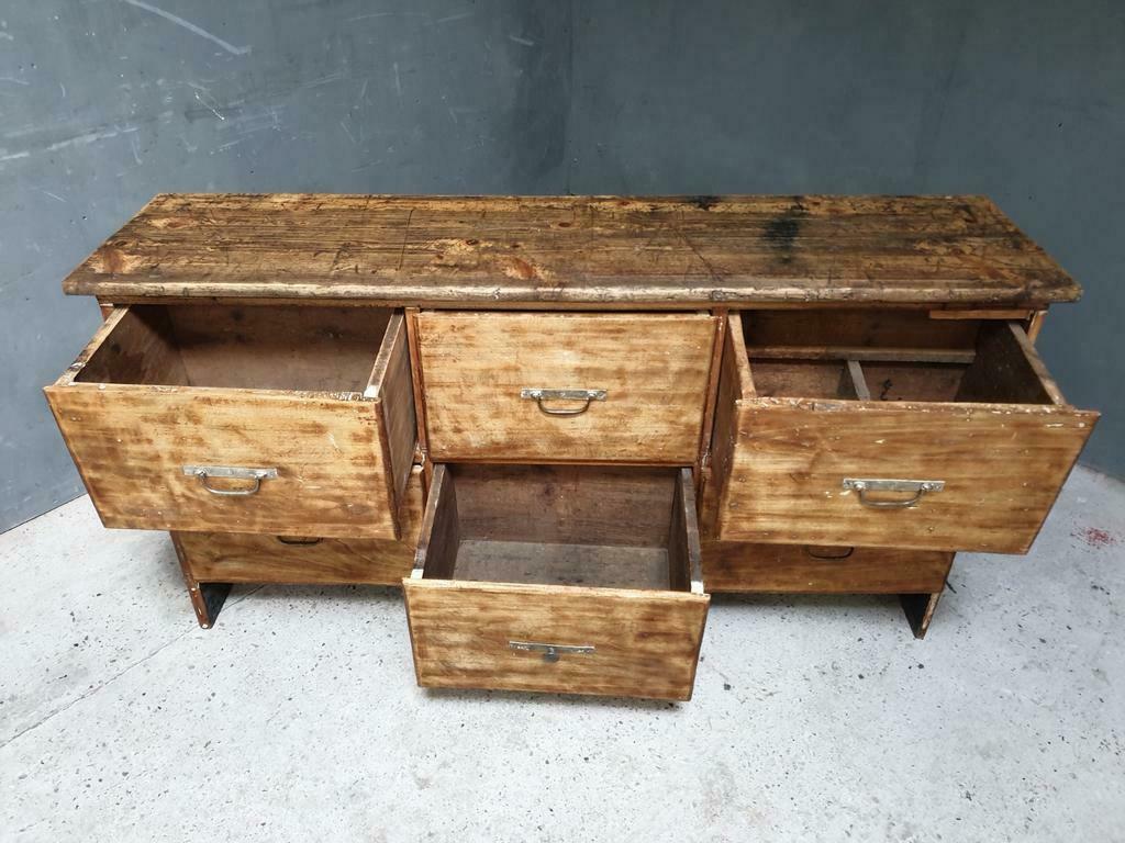 Antique chest of drawers side table 1930s