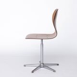 Vintage Pagholz Swivel Chair 1960s, Industrial School Chair