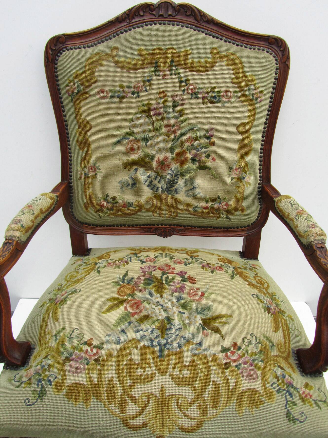 Fauteuil Armchair  d'époque Louis XV 18th Century