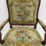 Fauteuil Armchair  d'époque Louis XV 18th Century