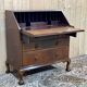 1930s mahogany donkey desk in English.