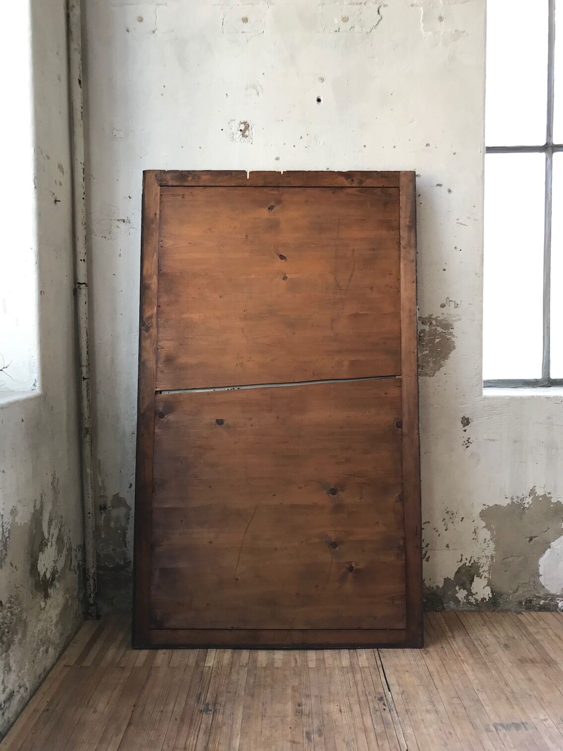 Oak mirror to lay 100x167cm