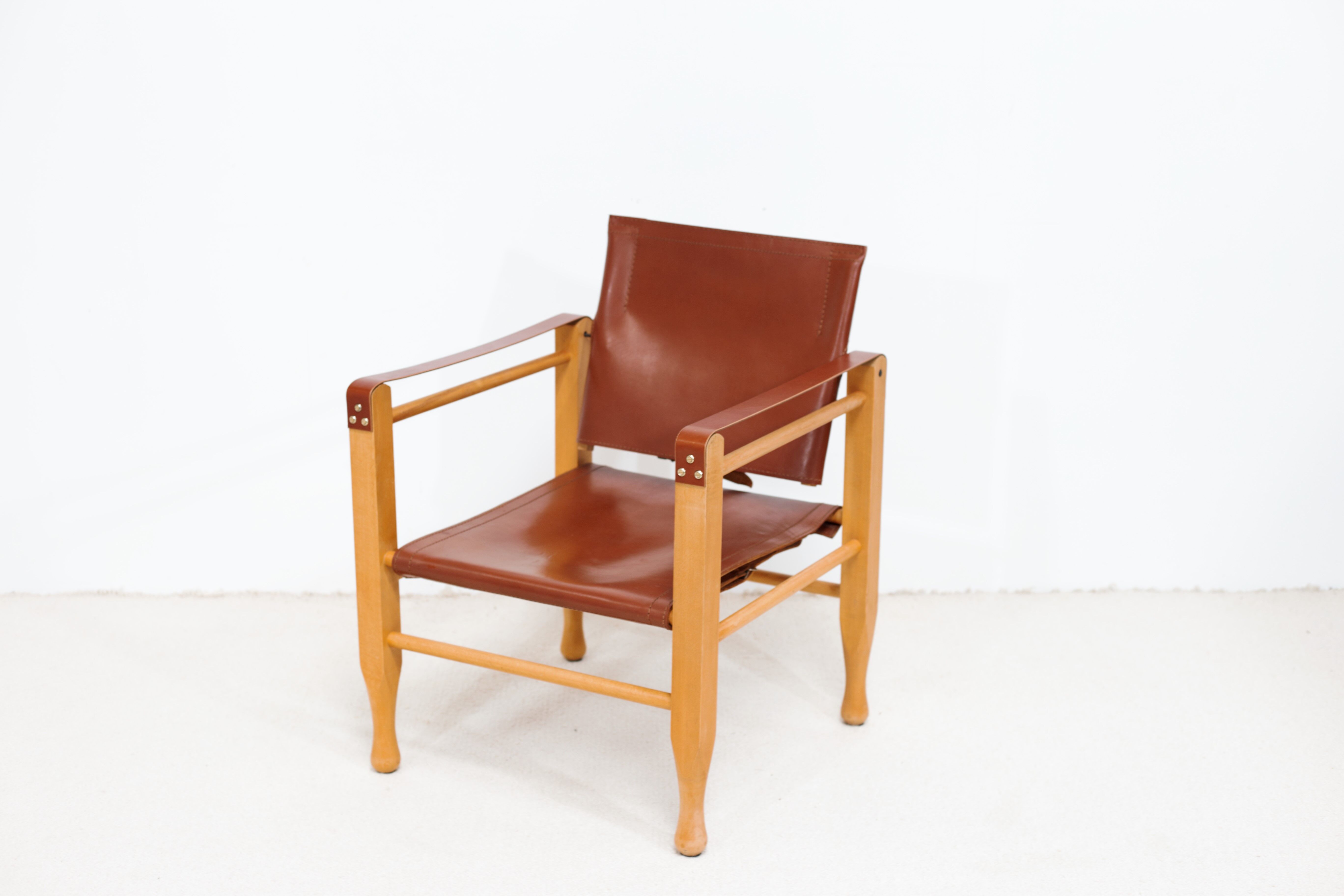 Safari armchair Aage Bruun & Son