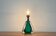 Mid-century Italian Murano glass table lamp from the 1950s.