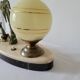 Marble night light lamp with antelope