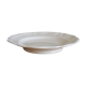 Compotier or plate on foot in ivory earthenware Sarreguemines