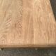 Renovated Art Deco extendable dining table in solid oak and pine from the 1960s.
