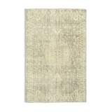 Handwoven Antique Anatolian Beige Rug 193 cm x 298 cm - 38951