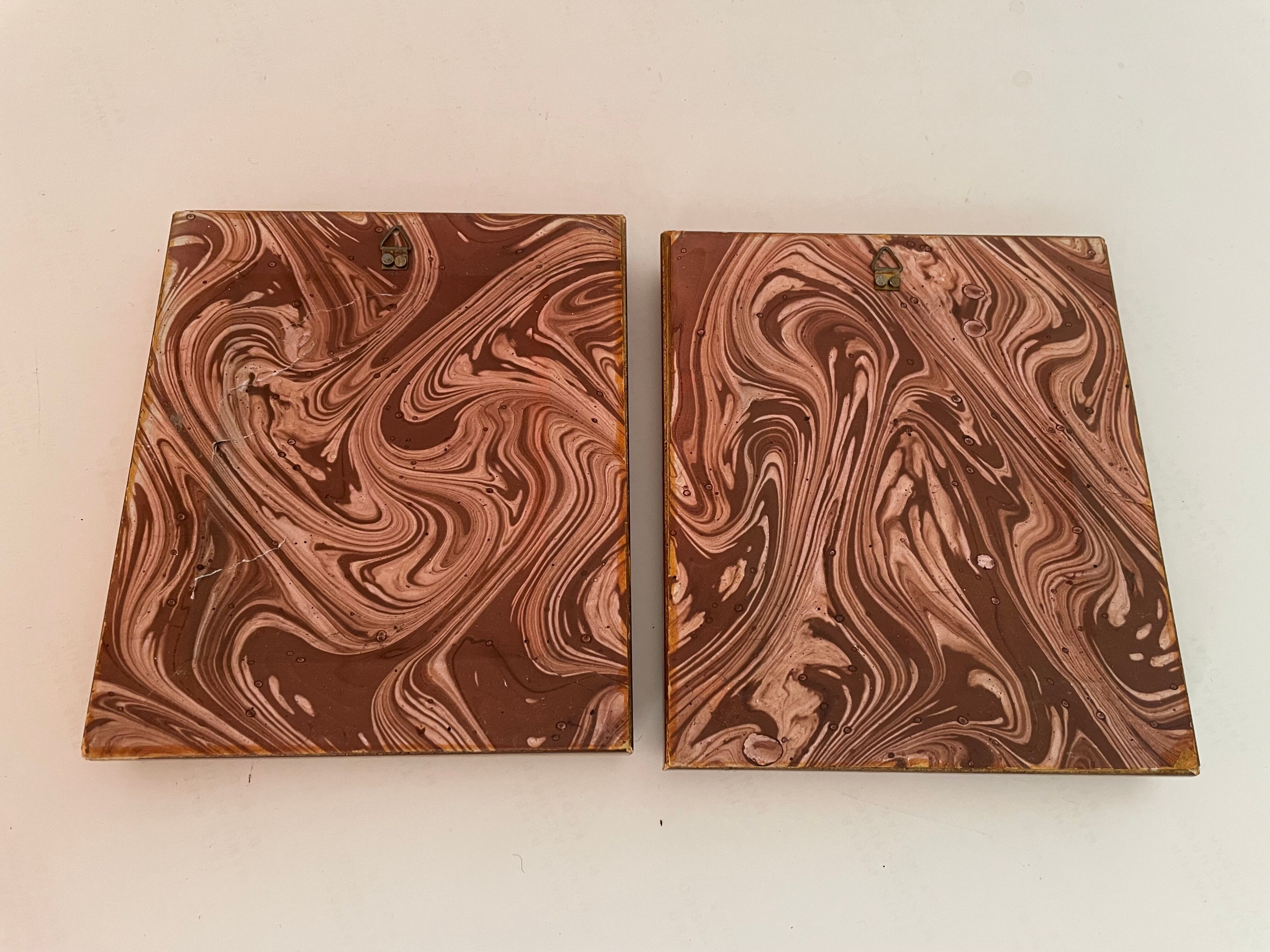 Duo de peintures