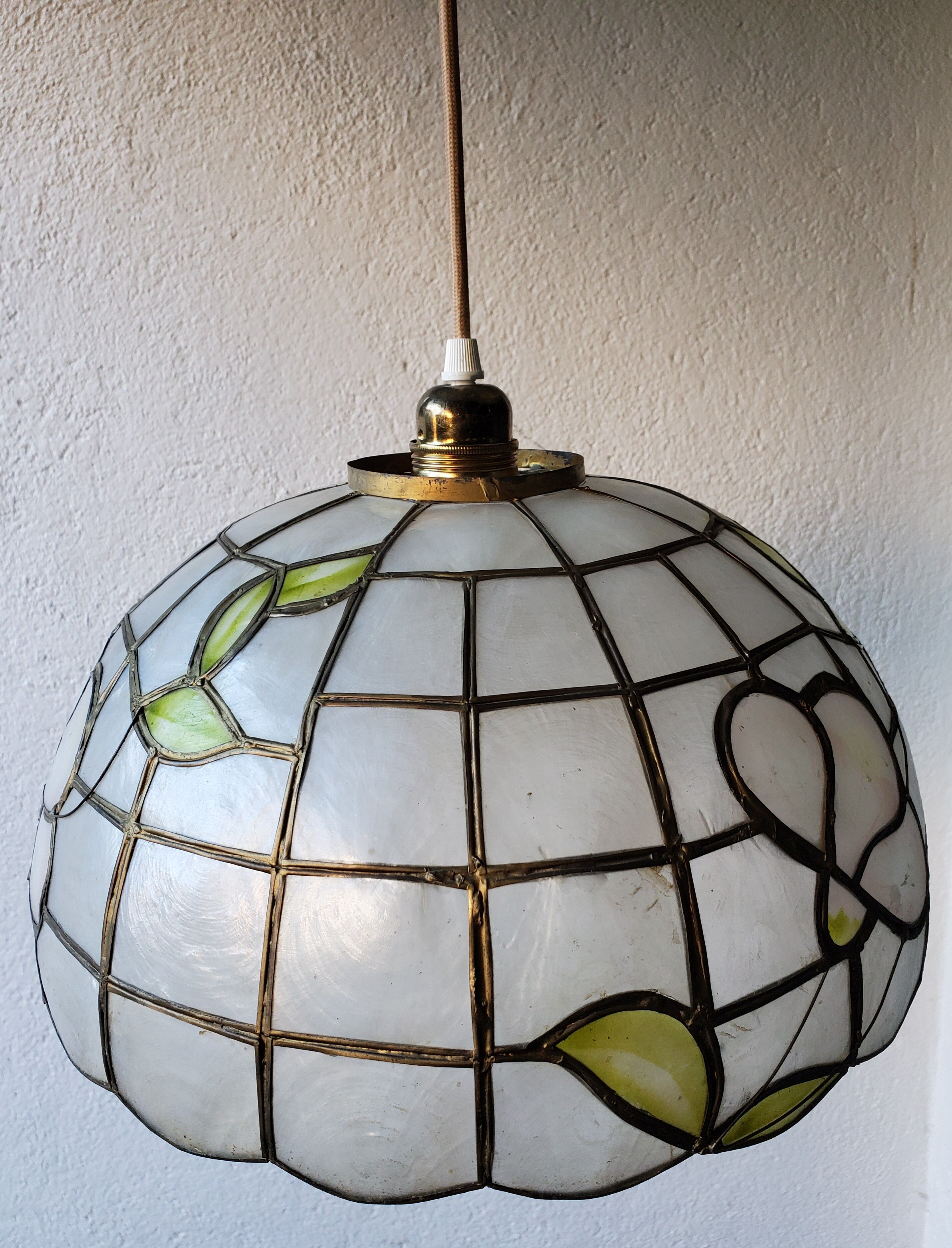 70's mother-of-pearl hanging