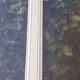 Communication door 1 translucent glass H233.5xL84.5cm old 20th century