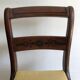 Chaise en acajou