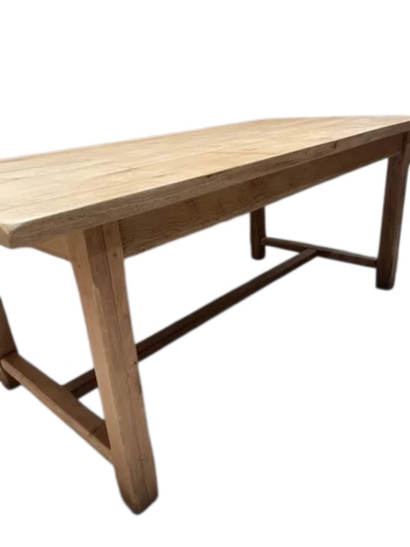 Oak farmhouse table