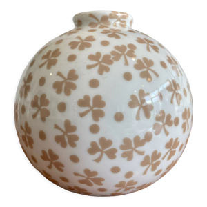 Vase soliflore en porcelaine - limoges
