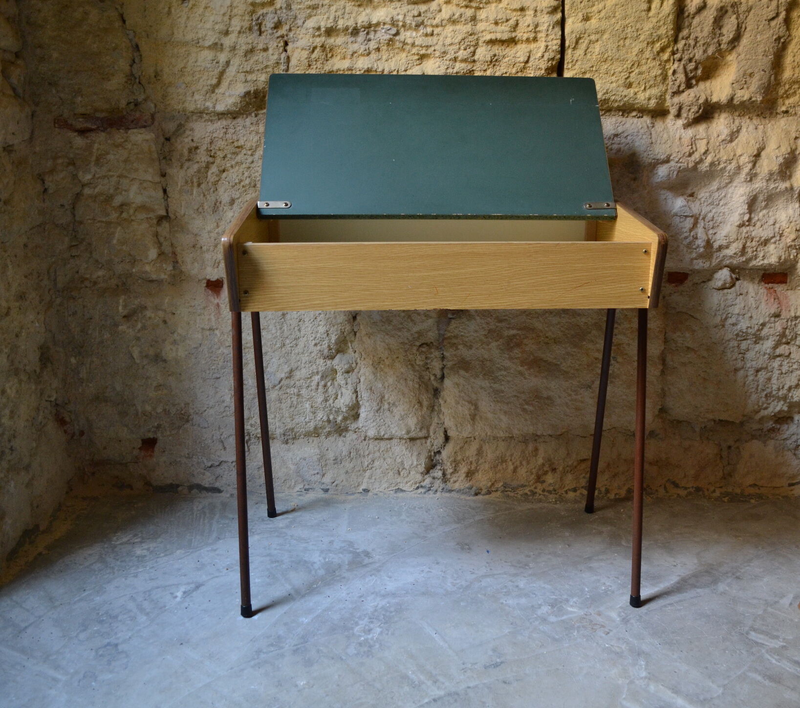 Vintage children's desk from the 1970s