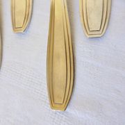 6 fourchettes Apollo en métal argenté poinçonnées 2106245