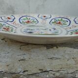 Ancient plate in earthenware