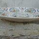 Ancient plate in earthenware