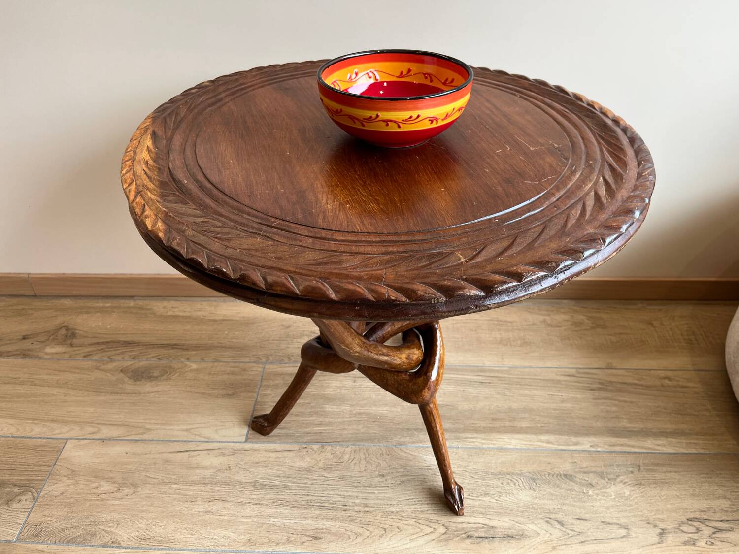 Tribal side table