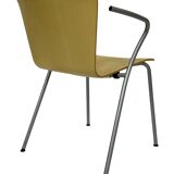 vintage fritz hansen vico magistretti duo bentwood stacking armchairs set of four