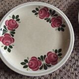 Series of 5 dessert plates