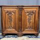 Louis XV style carved walnut chest of drawers