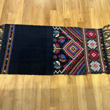 Old anatolian rug for sofa