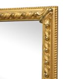 Victorian wall mirror in gilded wood 107x83cm