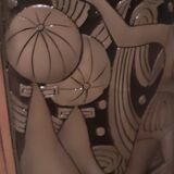Ovoid vase in art nouveau style