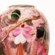 Art Nouveau style blown glass vase, Ed Aleksander/Orient & Flume.