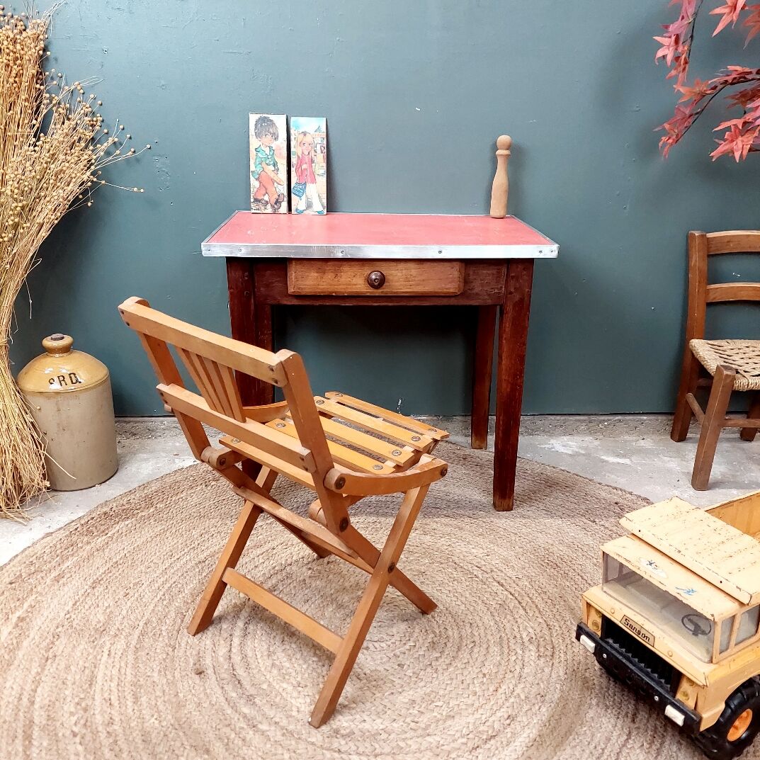 Small wooden table for children