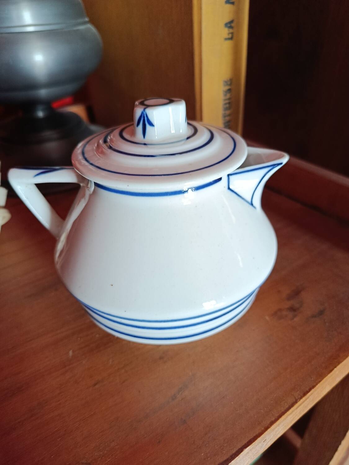Bayeux earthenware teapot