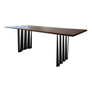 Table chêne et acier