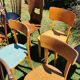 Lot de 20 chaises bistrot dépareillées