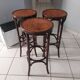 Lot 3 stools of bistrot bar vintage 1960s