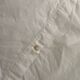 White cotton pillowcase with monogram BC.
