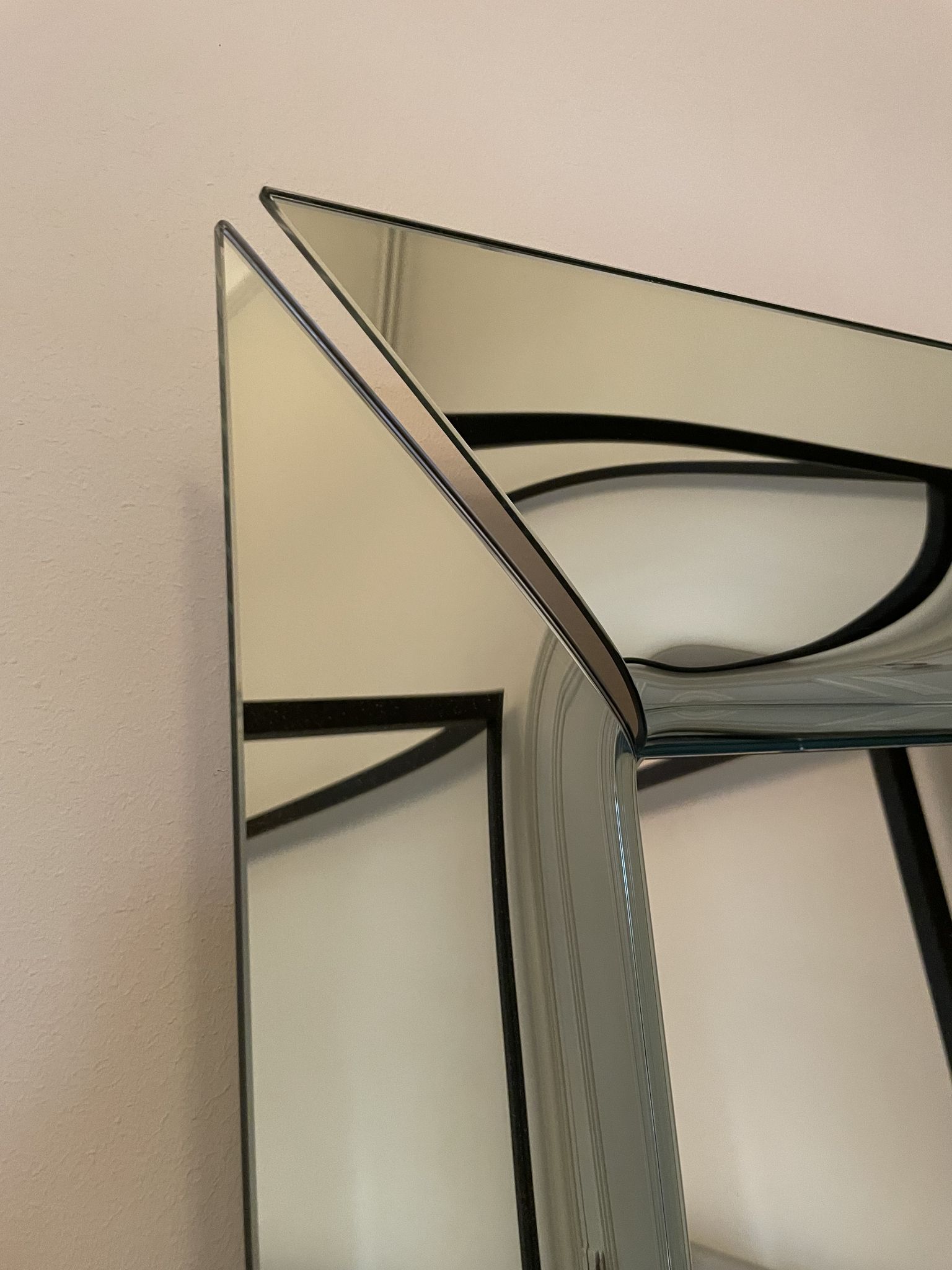 Fiam mirror by Philippe Starck