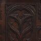 Spanish Gothic chest in old oak
