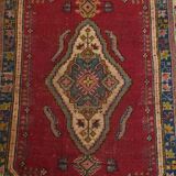 Vintage Handwoven - Red Ground Rug