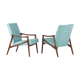Set of 2 armchairs by jiří jiroutek for interier praha, 60's