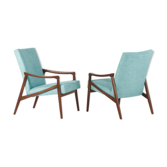 Set of 2 armchairs by jiří jiroutek for interier praha, 60's