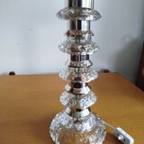 Iconic Carl Fagerlund x Orrefors lamp – cut glass, 1960s